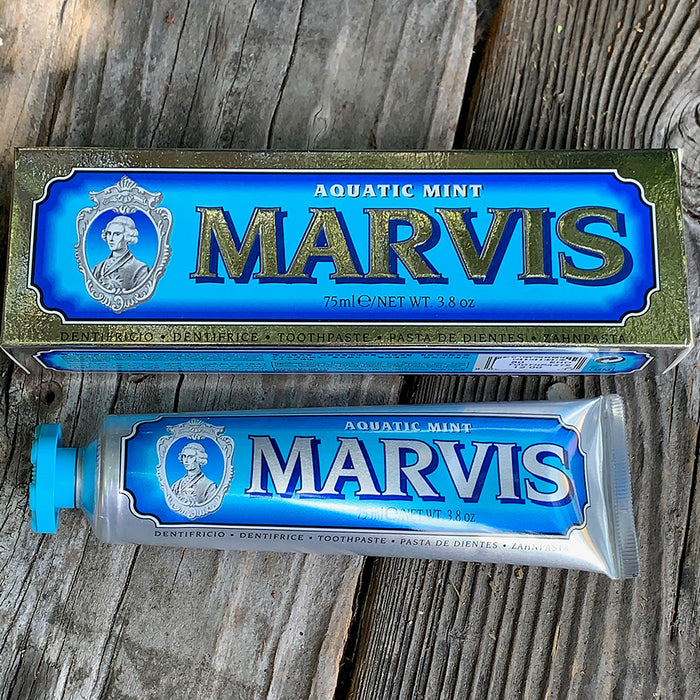 Bath: Marvis Aquatic Mint Toothpaste