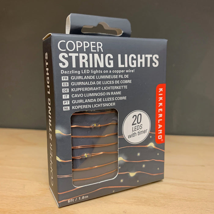 Decor: Copper String Lights