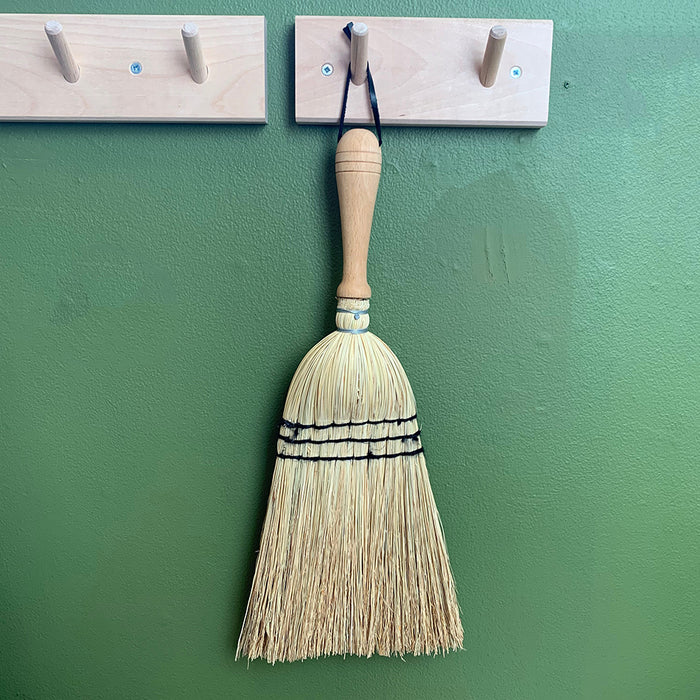 Home: Wood Handle Straw Hand Broom – The Gardener Store
