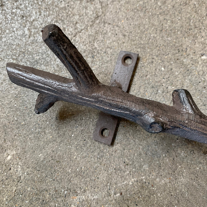 Hooks: Cast Iron Tree Branch Hanging Rack