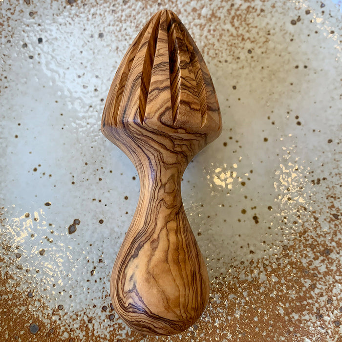 Home: Olive Wood Citrus Reamer