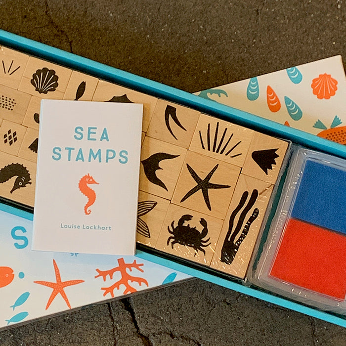 Kids: Sea Stamps rubber stamp set