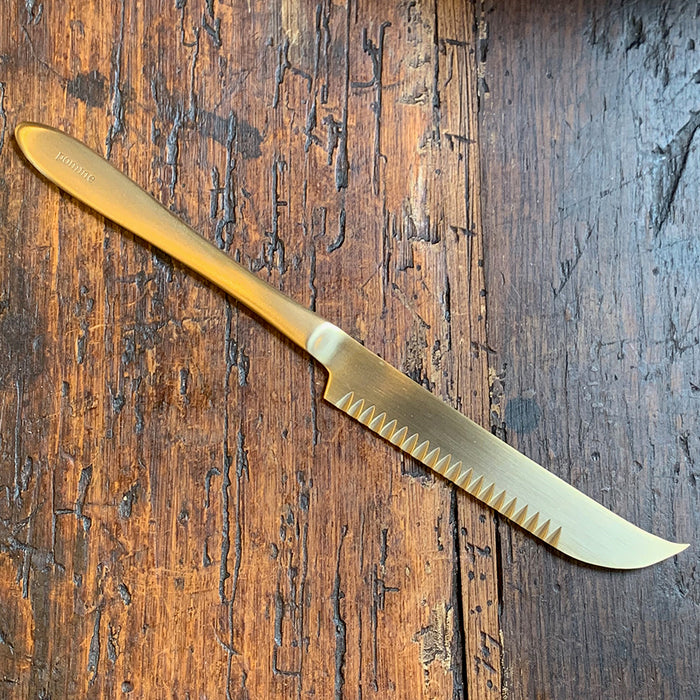 Kitchen: Gold Plated Cheese or Serving Knife