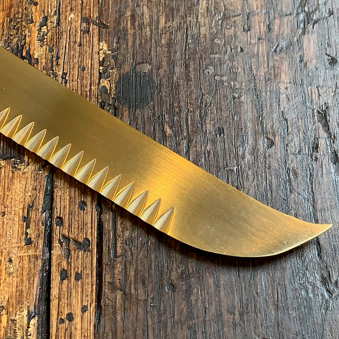 Kitchen: Gold Plated Cheese or Serving Knife