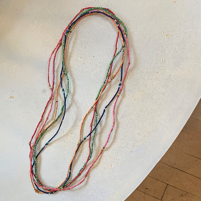 Jewelry: Zulugrass Rainbow Necklaces