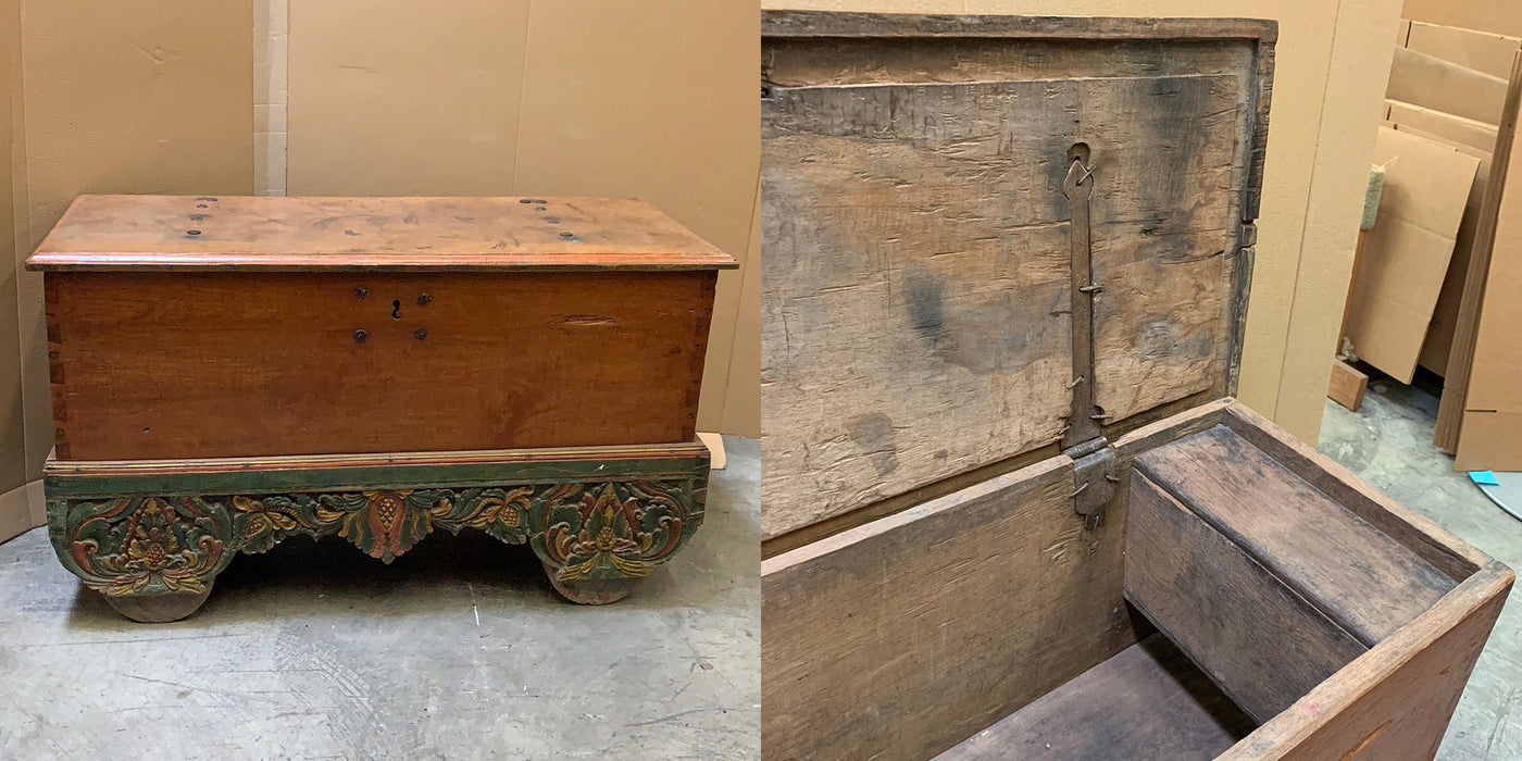 Unique: Javanese Painted Chest