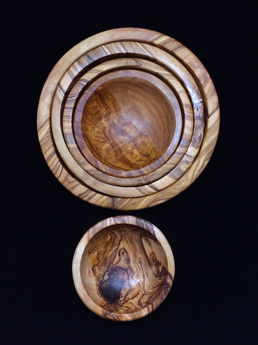 Home: Olive Wood Nesting Bowls