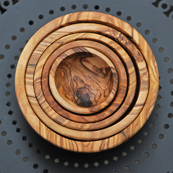 Home: Olive Wood Nesting Bowls